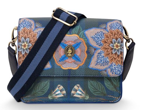 Pip Studio Fenna Cross Body Bag Flores Felices S Dark Blue