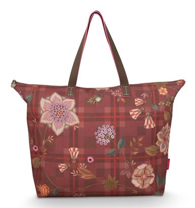 Pip Studio Tilda Tote Bag Flores Felices Red