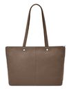 FOSSIL Jessie Top Zip Tote Smoke