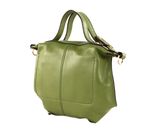 THE BRIDGE Unica Hand Bag S Pistacchio Oro