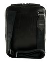THE BRIDGE Giulio Shoulder Bag Nero Rutenio Scuro THE BRIDGE Giulio Shoulder Bag Nero Rutenio Scuro