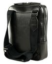 THE BRIDGE Giulio Shoulder Bag Nero Rutenio Scuro THE BRIDGE Giulio Shoulder Bag Nero Rutenio Scuro