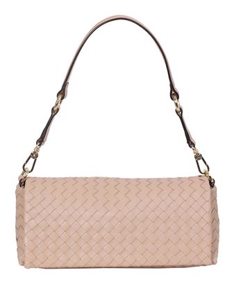 abro Leather Piuma Weaving Shoulderbag Mila Natural