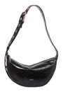 abro Leather Alias Soft Crossbody Bag By My Side S Black / Nickel abro Leather Alias Soft Crossbody Bag By My Side S Black / Nickel