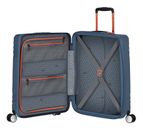 American Tourister Hello Cabin Spinner 55 / 20 Exp Coated Trolley Navy / Orange American Tourister Hello Cabin Spinner 55 / 20 Exp Coated Trolley Navy / Orange
