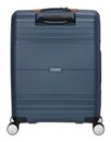 American Tourister Hello Cabin Spinner 55 / 20 Exp Coated Trolley Navy / Orange American Tourister Hello Cabin Spinner 55 / 20 Exp Coated Trolley Navy / Orange