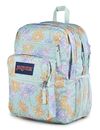 JanSport Big Student Backpack Faded Floral Fresh Mint