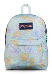jansport backpack floral chambray JS0A4NVC94B Union Pack Purple Petals making this pack as functional as it is far out. blue floral jansport backpack thats