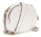 GUESS Tamsin Double Zip Crossbody Bag Cream White