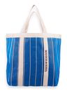 SCOTCH & SODA Striped Beach Bag Aqua Blue Stripe SCOTCH & SODA Striped Beach Bag Aqua Blue Stripe