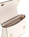 GUESS Fedana Top Handle Flap Bag Cream White