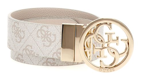 GUESS Noelle Nolana Belt W75 Bone Logo - shortenable