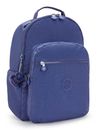 kipling Basic Seoul Backpack L Ocean Blue kipling Basic Seoul Backpack L Ocean Blue