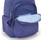 kipling Basic Seoul Backpack L Ocean Blue kipling Basic Seoul Backpack L Ocean Blue
