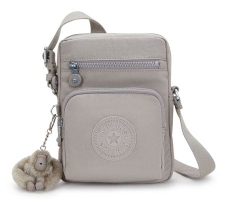 kipling Core Plus Gunne Crossbody Bag Grey Gris
