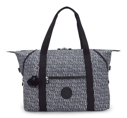 kipling Basic Print Art Medium Tote Holiday Waves