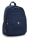kipling Elevated Jacquard Delia Backpack M Night Ocean Jacquard kipling Elevated Jacquard Delia Backpack M Night Ocean Jacquard