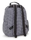 kipling Basic Print Seoul Backpack L Holiday Waves