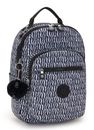 kipling Basic Print Seoul Backpack S Holiday Waves kipling Basic Print Seoul Backpack S Holiday Waves