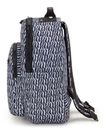 kipling Basic Print Seoul Backpack S Holiday Waves kipling Basic Print Seoul Backpack S Holiday Waves