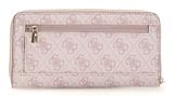 GUESS Zamira Large Zip Around Wallet L Orchid Logo GUESS Zamira Large Zip Around Wallet L Orchid Logo