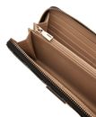 GUESS Laurel SLG Large Zip Around Wallet L Mocha Logo GUESS Laurel SLG Large Zip Around Wallet L Mocha Logo