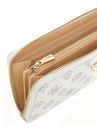 GUESS Laurel SLG Large Zip Around Wallet L White Logo GUESS Laurel SLG Large Zip Around Wallet L White Logo