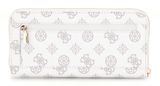GUESS Laurel SLG Large Zip Around Wallet L White Logo GUESS Laurel SLG Large Zip Around Wallet L White Logo