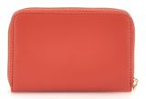 GUESS Laurel Zip Around Wallet Coral Red GUESS Laurel Zip Around Wallet Coral Red
