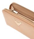 GUESS Laurel SLG Medium Zip Around Wallet Beige