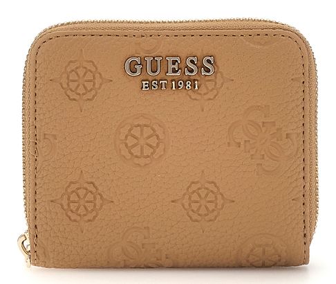 GUESS Cresidia SLG Zip Around Wallet S Beige