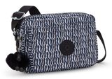 kipling Basic Print Abanu Crossbody M Holiday Waves