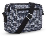 kipling Basic Print Abanu Crossbody M Holiday Waves