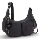 kipling Basic Rikka Crossbody Bag Black Noir