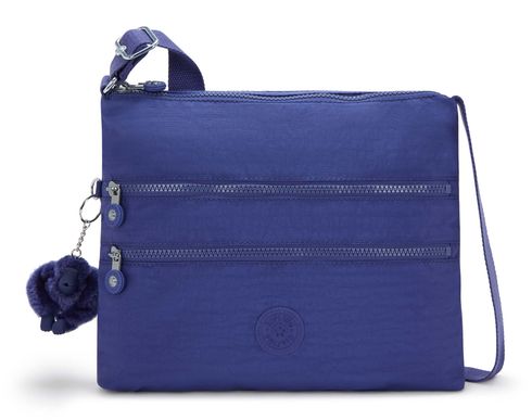 kipling Basic Eyes Wide Open Alvar Medium Shoulderbag Ocean Blue