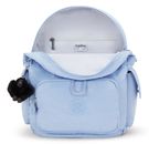 kipling Basic Eyes Wide Open City Pack S Backpack Cloudy Sky Blue