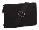 kipling Elevated Jacquard Riri Crossbody Bag L Black Signature Jacquard kipling Elevated Jacquard Riri Crossbody Bag L Black Signature Jacquard