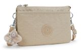 kipling Riri Small Crossbody Signature Beige Embossed kipling Riri Small Crossbody Signature Beige Embossed