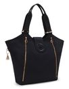 kipling Recicely Medium Tote M Black Rose Spice