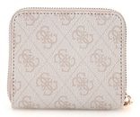 GUESS Laurel Zip Around Wallet S Bone Logo GUESS Laurel Zip Around Wallet S Bone Logo