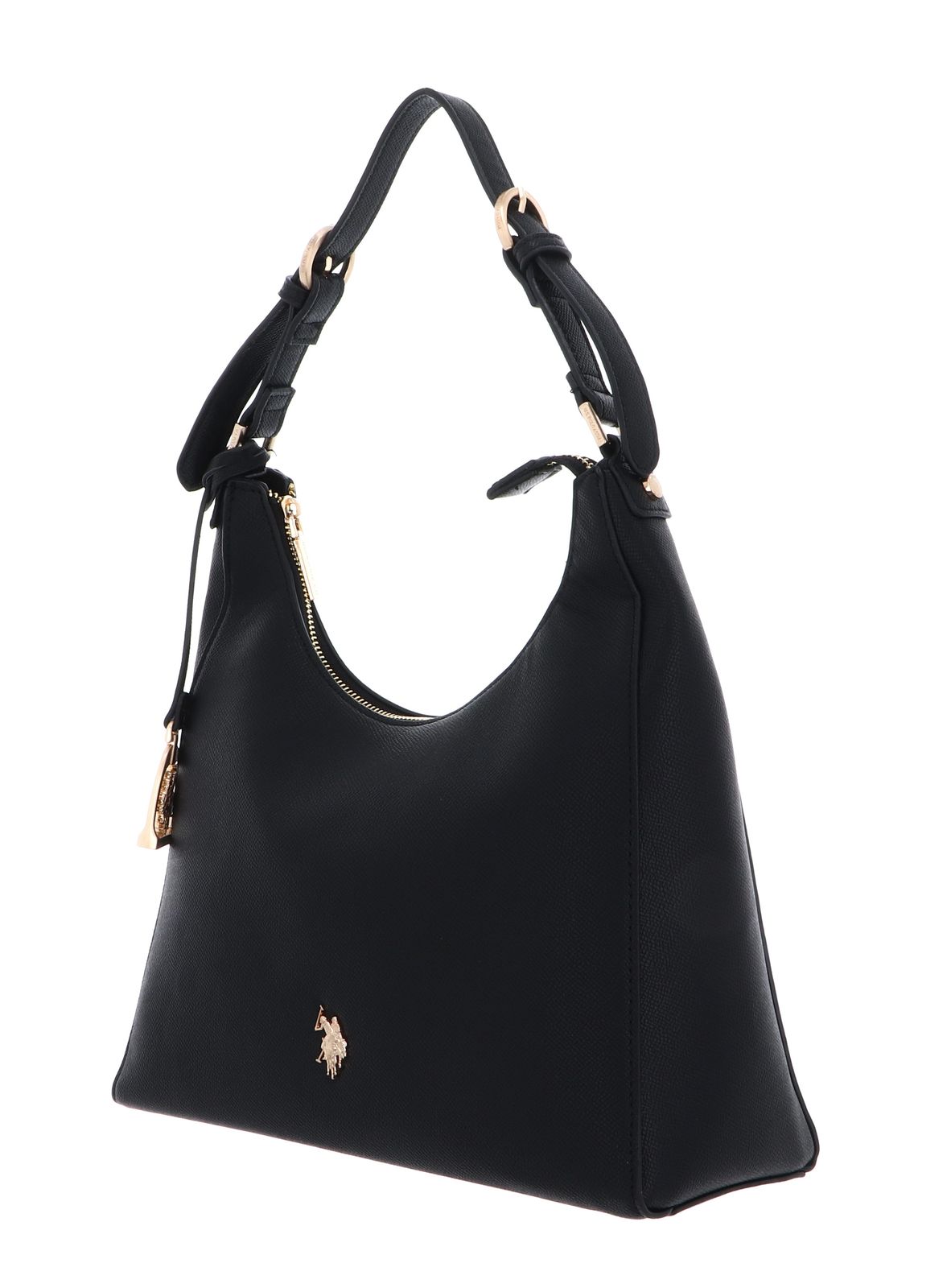U.S. POLO ASSN. Jones Hobo Bag Black U.S. POLO ASSN. Jones Hobo Bag Black