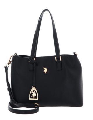 U.S. POLO ASSN. Jones Double Handle Bag Black