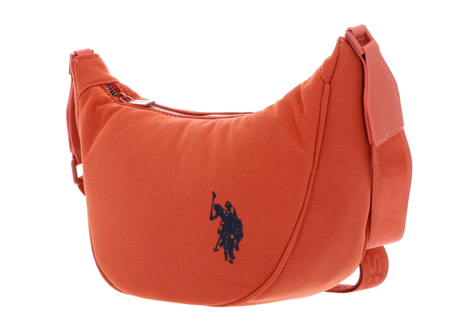 U.S. POLO ASSN. Benton Small Hobo Bag Coral U.S. POLO ASSN. Benton Small Hobo Bag Coral