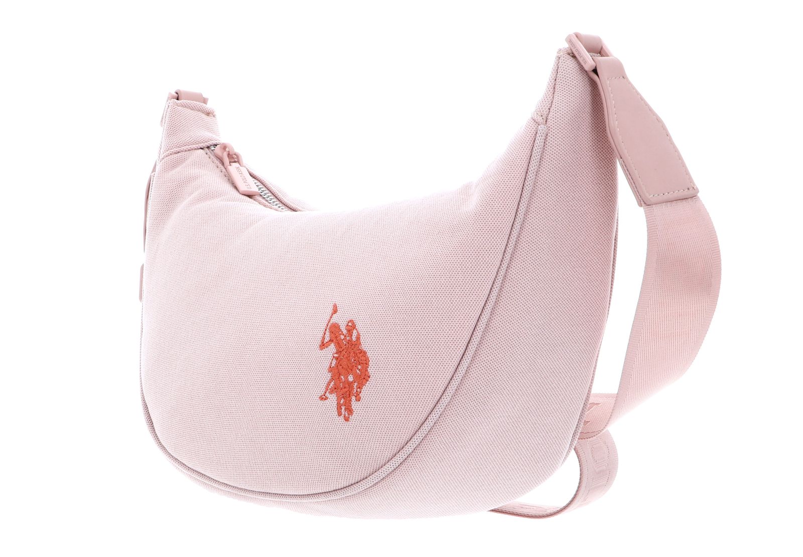 U.S. POLO ASSN. Benton Small Hobo Bag Trascendent Pink U.S. POLO ASSN. Benton Small Hobo Bag Trascendent Pink
