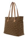 U.S. POLO ASSN. Jacquard Shopping Bag Brown U.S. POLO ASSN. Jacquard Shopping Bag Brown