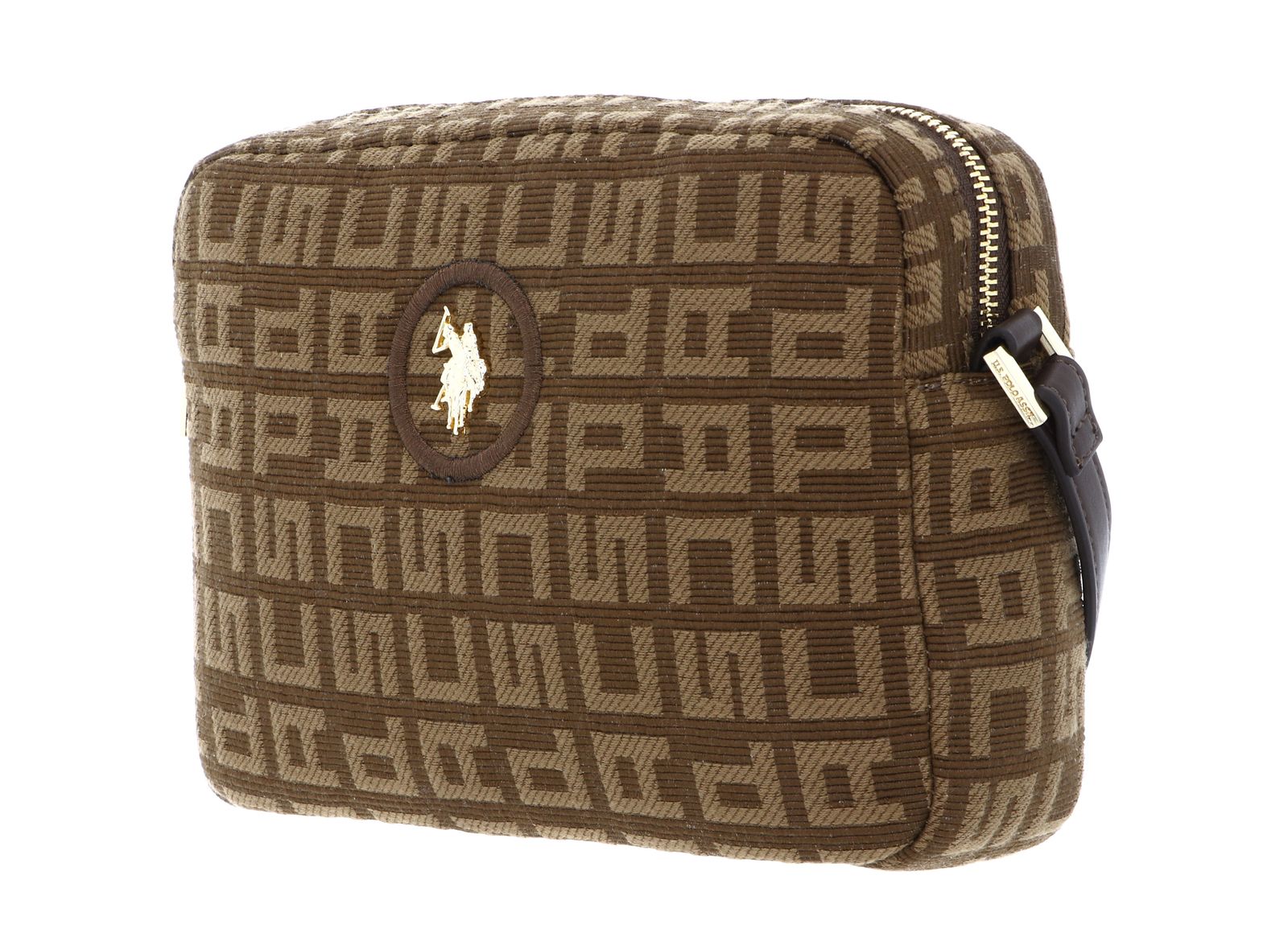 U.S. POLO ASSN. Jacquard Crossbody Bag Brown U.S. POLO ASSN. Jacquard Crossbody Bag Brown