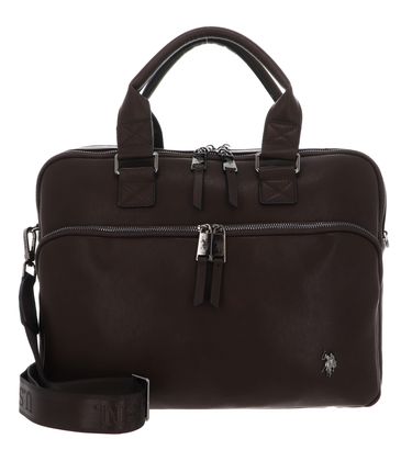 U.S. POLO ASSN. Free Spirit Business Bag Dark Brown