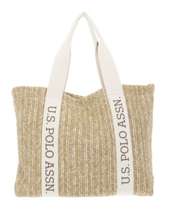 U.S. POLO ASSN. Pool Party Shopping Bag L Natural