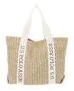 U.S. POLO ASSN. Pool Party Shopping Bag L Natural U.S. POLO ASSN. Pool Party Shopping Bag L Natural