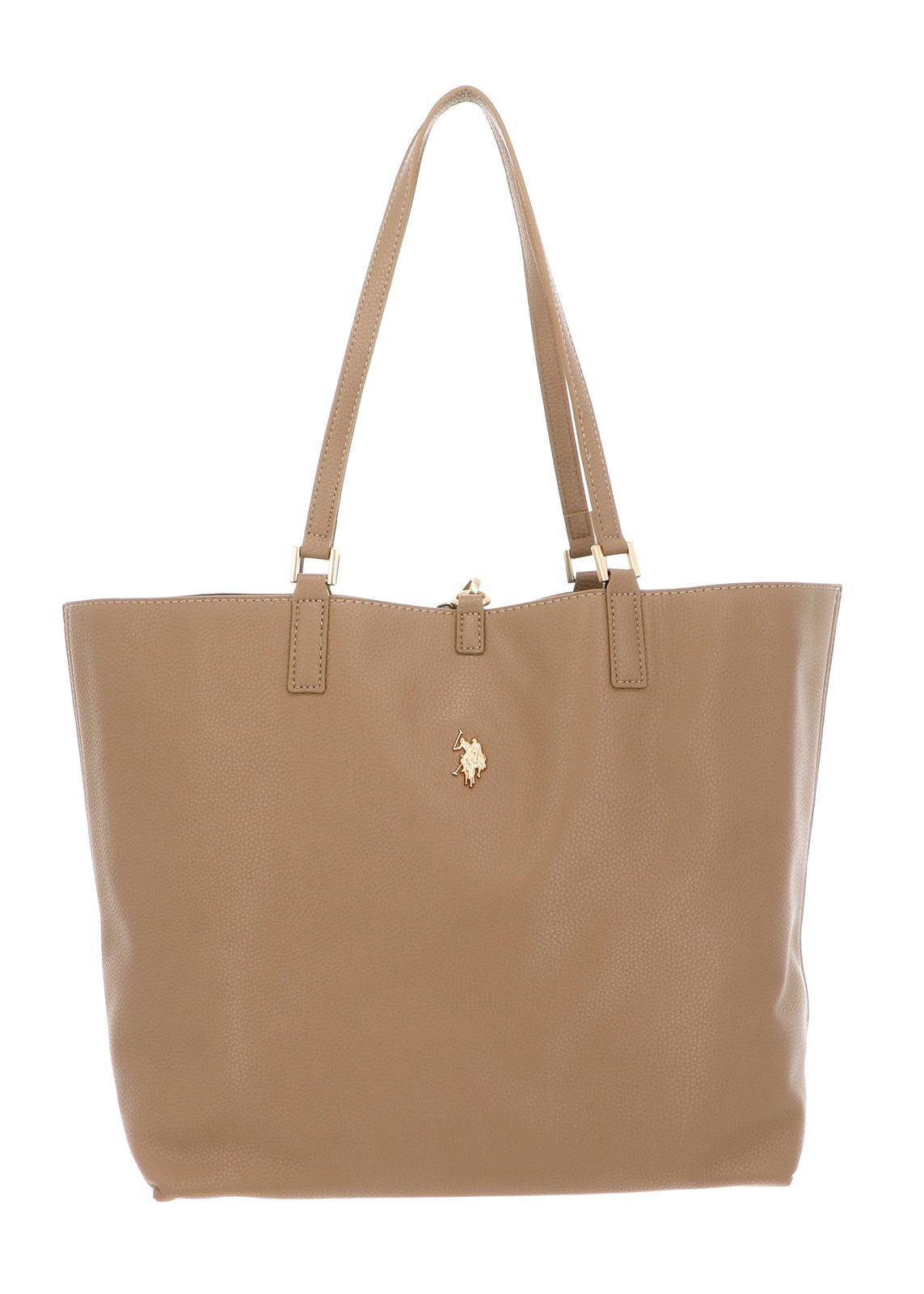 U.S. POLO ASSN. Rogersville Shopping Bag Biscuit / Painted Horses U.S. POLO ASSN. Rogersville Shopping Bag Biscuit / Painted Horses